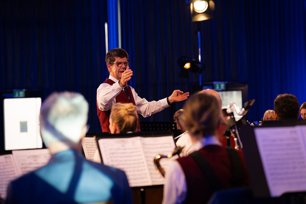 Vizedirigent Manfred Hildebrand